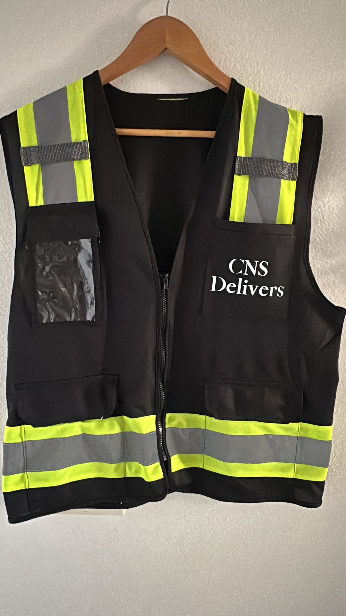 CNS DELIVERS SAFETY VEST
