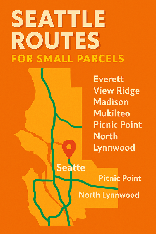 Seattle Small parcel routes