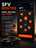Small parcel routes LA