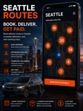 Seattle Small parcel routes