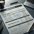Pay out Invoice template